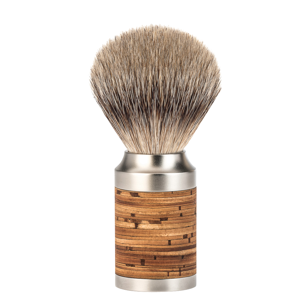 MÜHLE Muhle Rocca Birch Bark Silvertip Shaving Brush