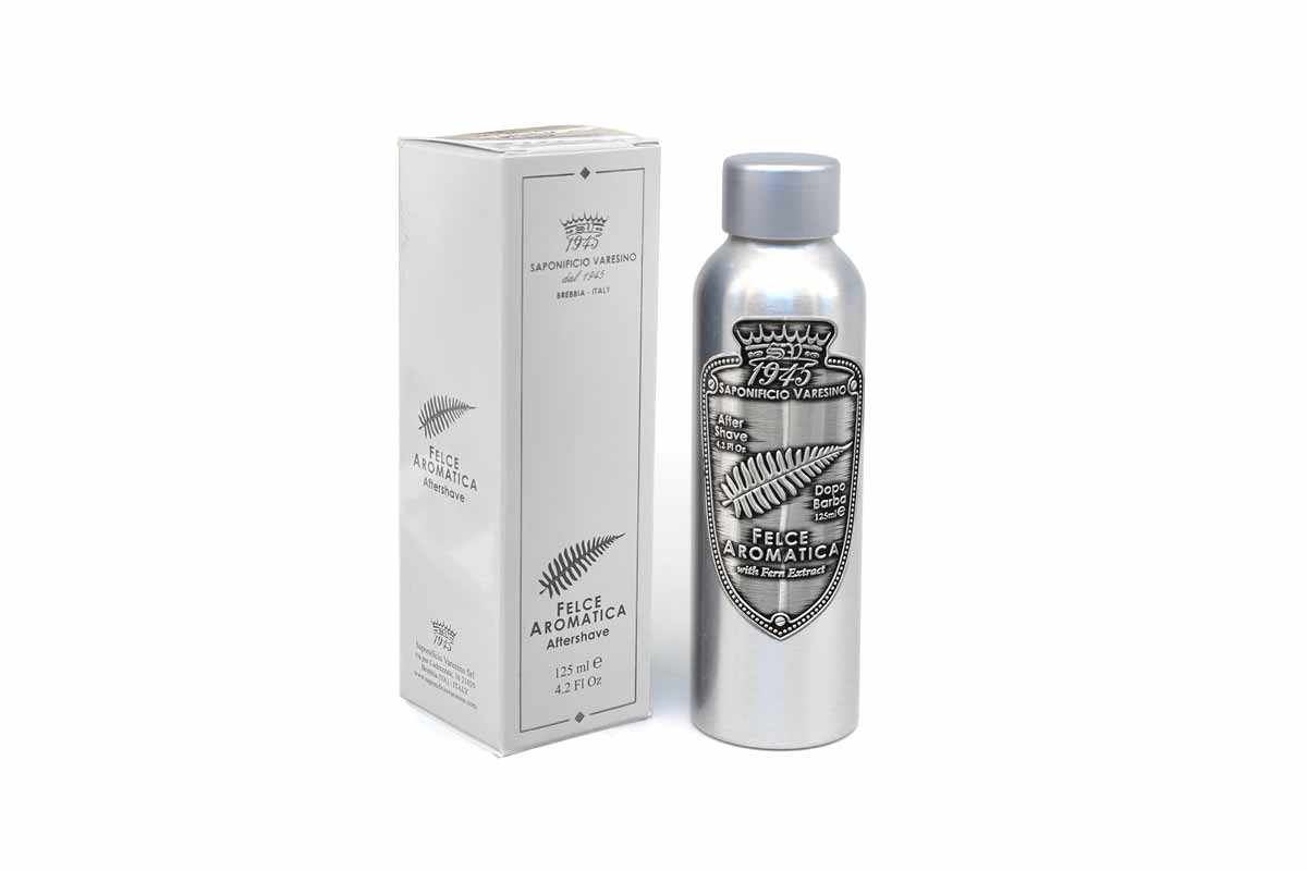 Saponificio Varesino SV After shave Lotion Felce Aromatica 125ml aluminium bottle